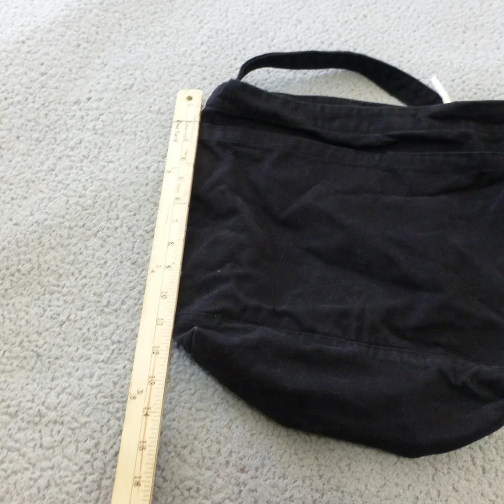 Campbell Cole Oliver Hooson O Bag Black Canvas Crossbody Messenger England Made
